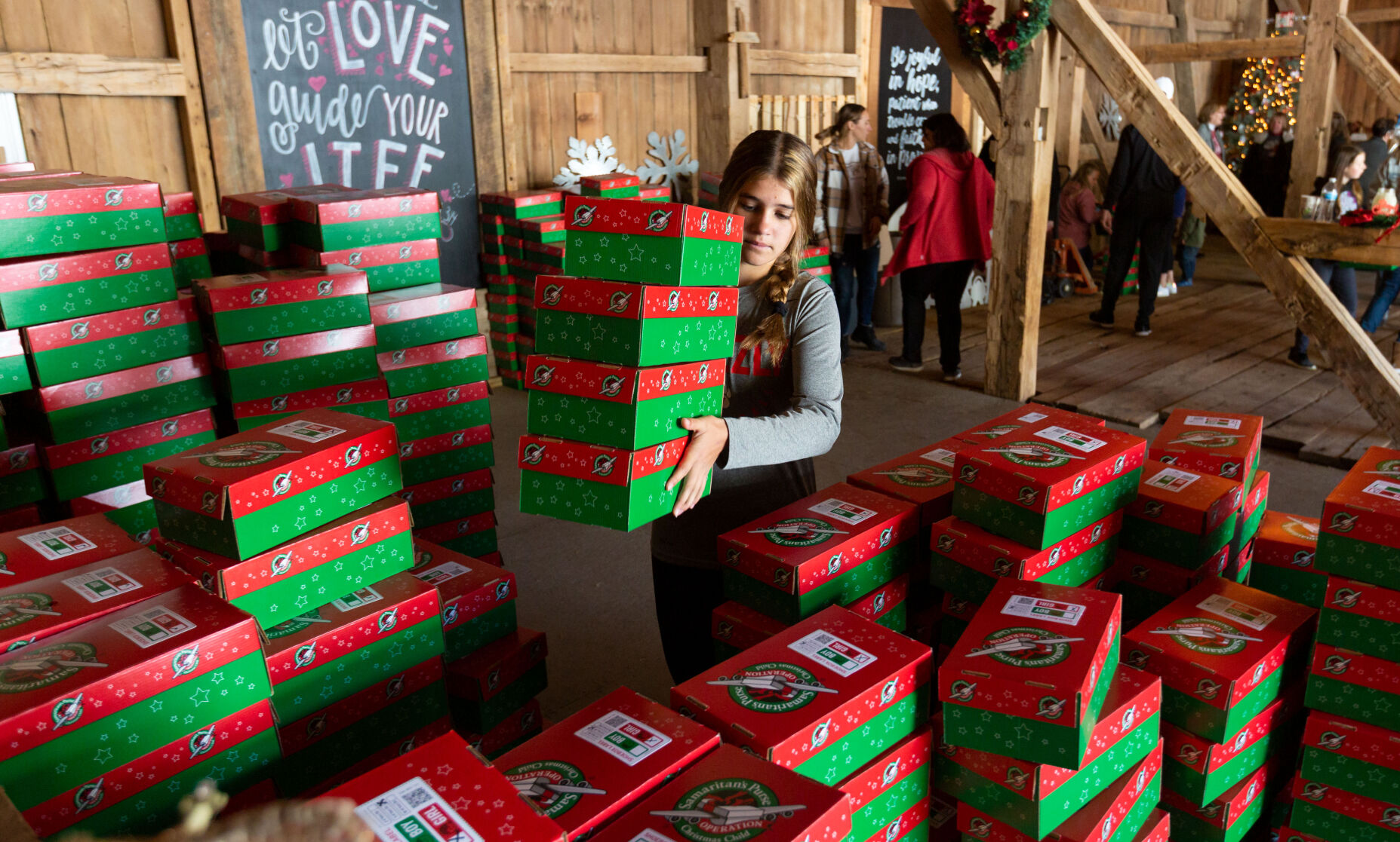 Operation Christmas Child Volunteers Send Christmas Joy to Children Overseas